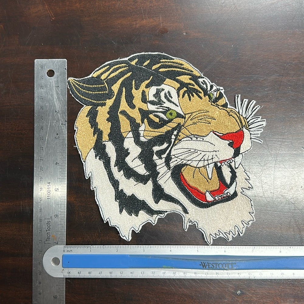Balmain tiger head patch - Picture 3 of 3